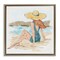Stupell Industries Summer Day Beauty Floater Framed Canvas Wall Art Design by Anne Tavoletti